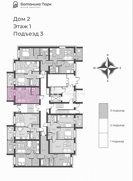 1-к квартира, г. Выкса, инженера Шухова кв-л, 13/6