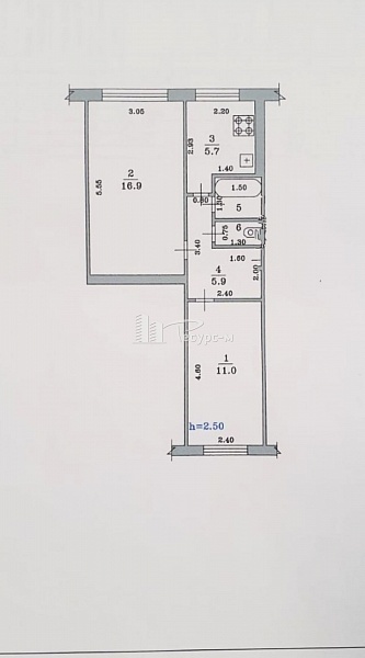 2-к квартира, г. Выкса, Чкалова ул, 31