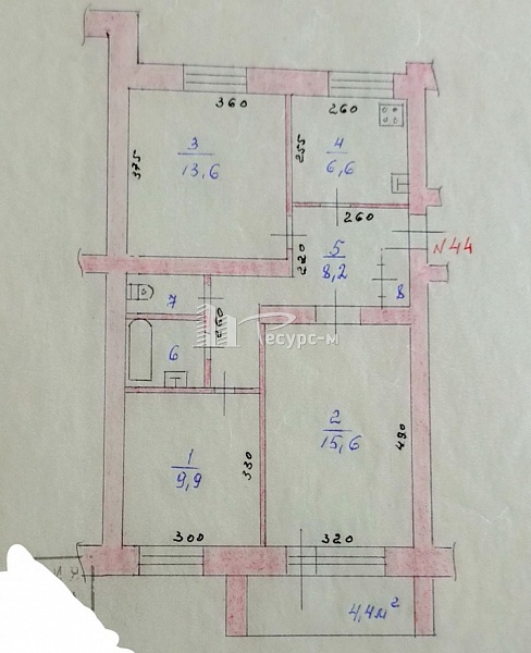 3-к квартира, г. Выкса, Гоголя мкр, 56