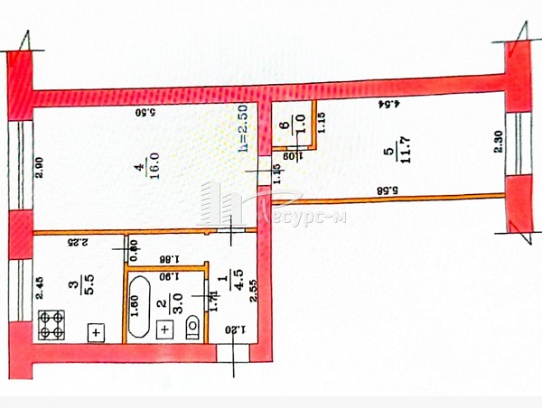 2-к квартира, г. Выкса, Вавилина ул, 13